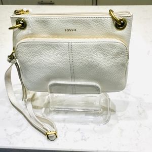 NEW Fossil KARLI Crossbody Leather Bag
